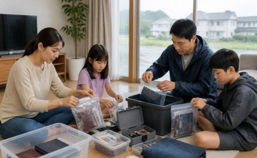 침수 우려 지역에 사는 가정이 귀중품을 옮기기 전 확인할 것