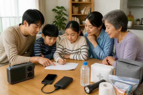 태풍 전 가족별 연락 계획을 점검할 때 확인할 것