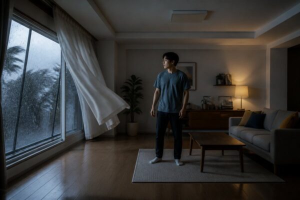 태풍 중 창문이 흔들릴 때 무리하게 접근하지 않는 대응 원칙